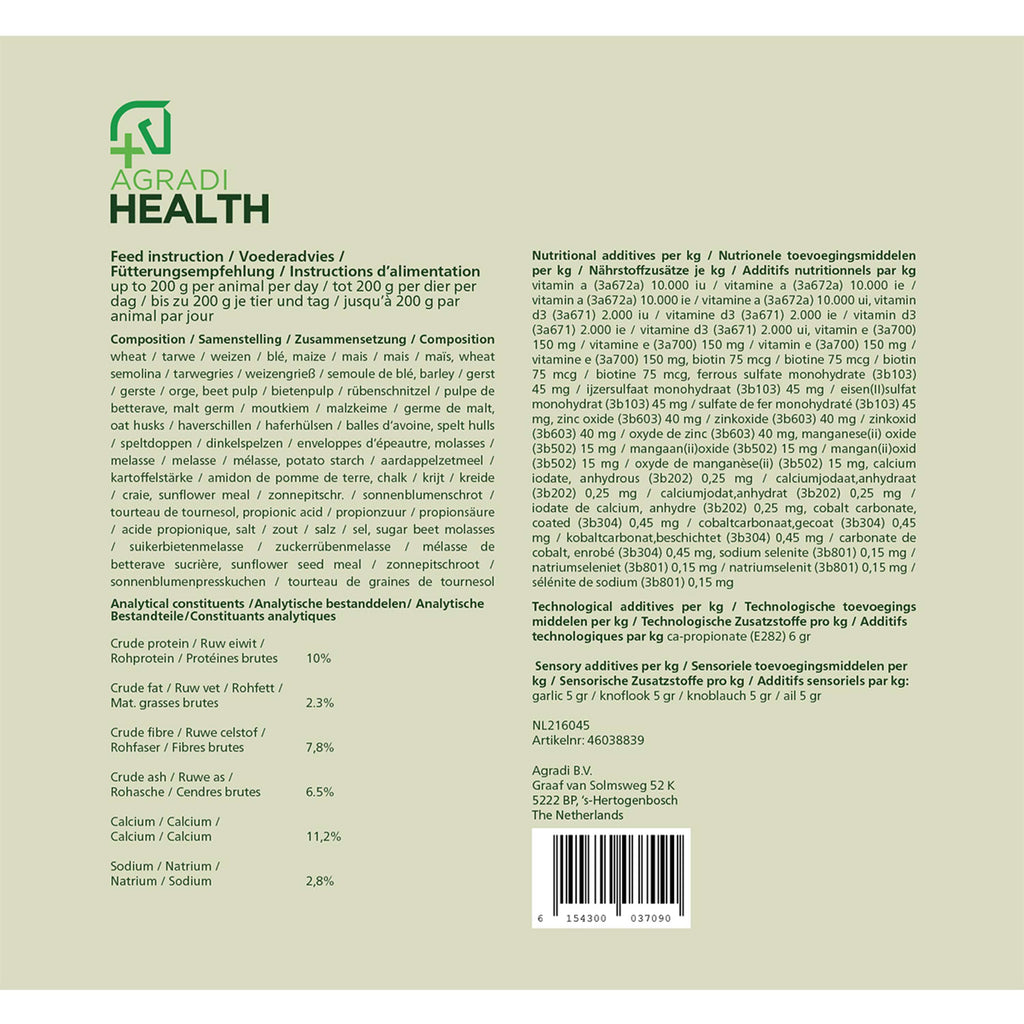Agradi Health Leckerli Knoblauch