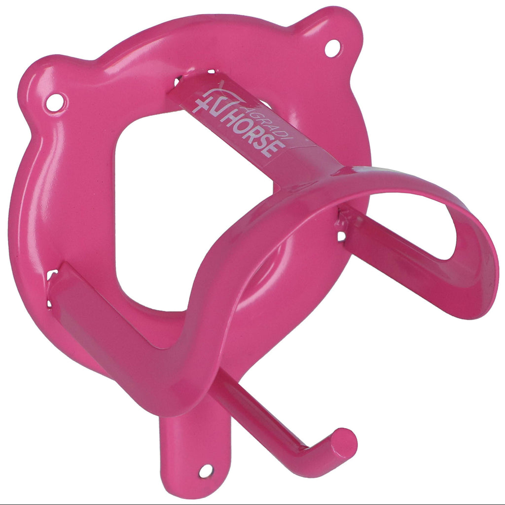 Agradi Horse Trensenhalter Metall Rosa