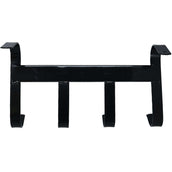 Agradi Horse Trensenhalter mit 4 Haken Schwarz