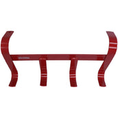 Agradi Horse Trensenhalter mit 4 Haken Rot