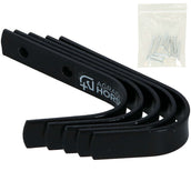 Agradi Horse Stahlhaken 5 Stück Schwarz