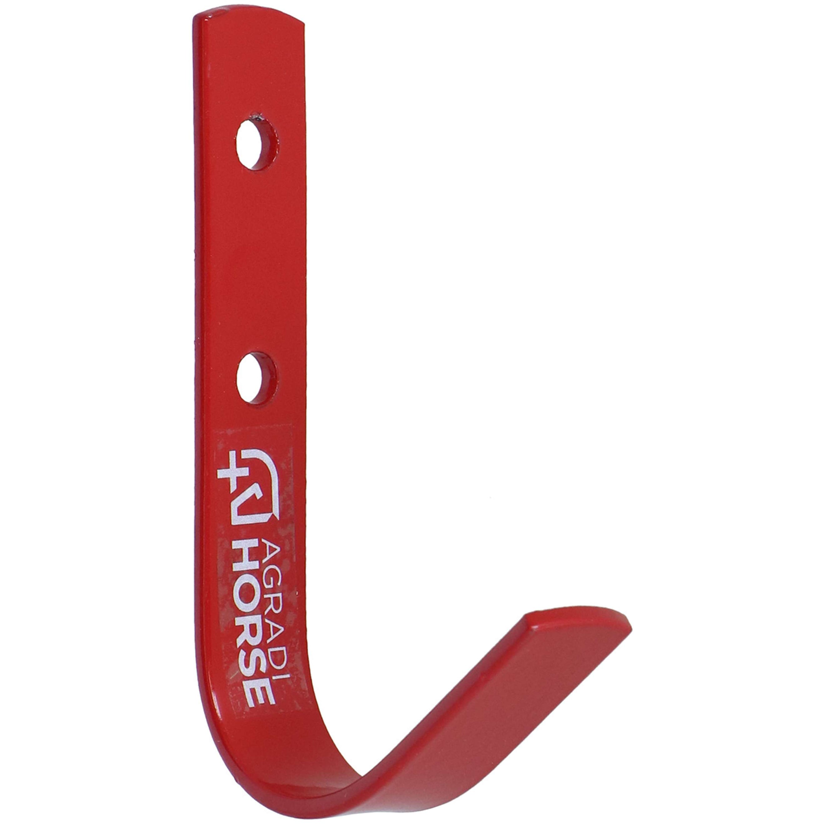 Agradi Horse Stahlhaken 5 Stück Rot Agradi Horse Stahlhaken 5 Stück Rot