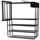 Agradi Horse Deckenhalter für 3 Decken Metall XH Schwarz