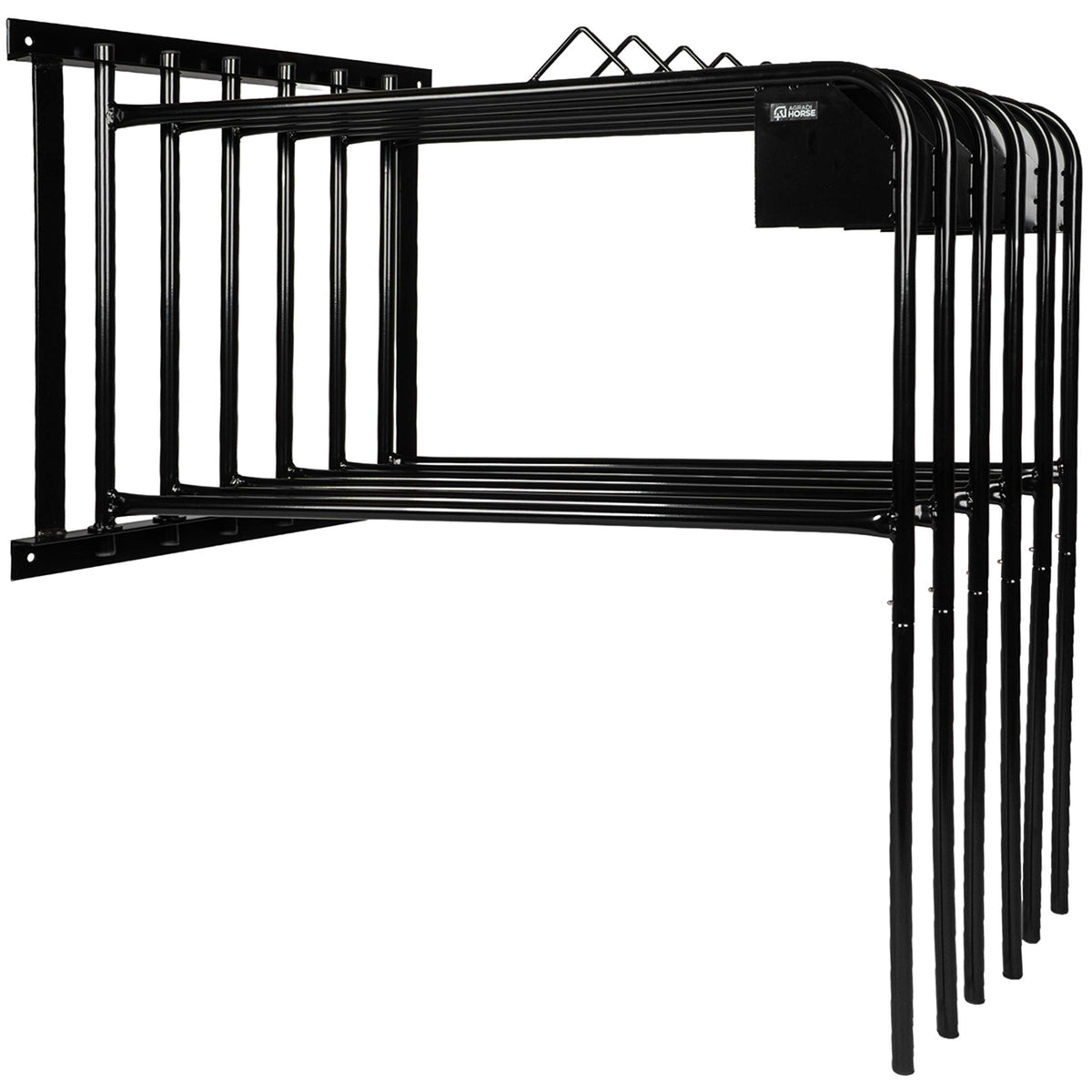 Agradi Horse Deckenhalter für 6 Decken Metall S Schwarz