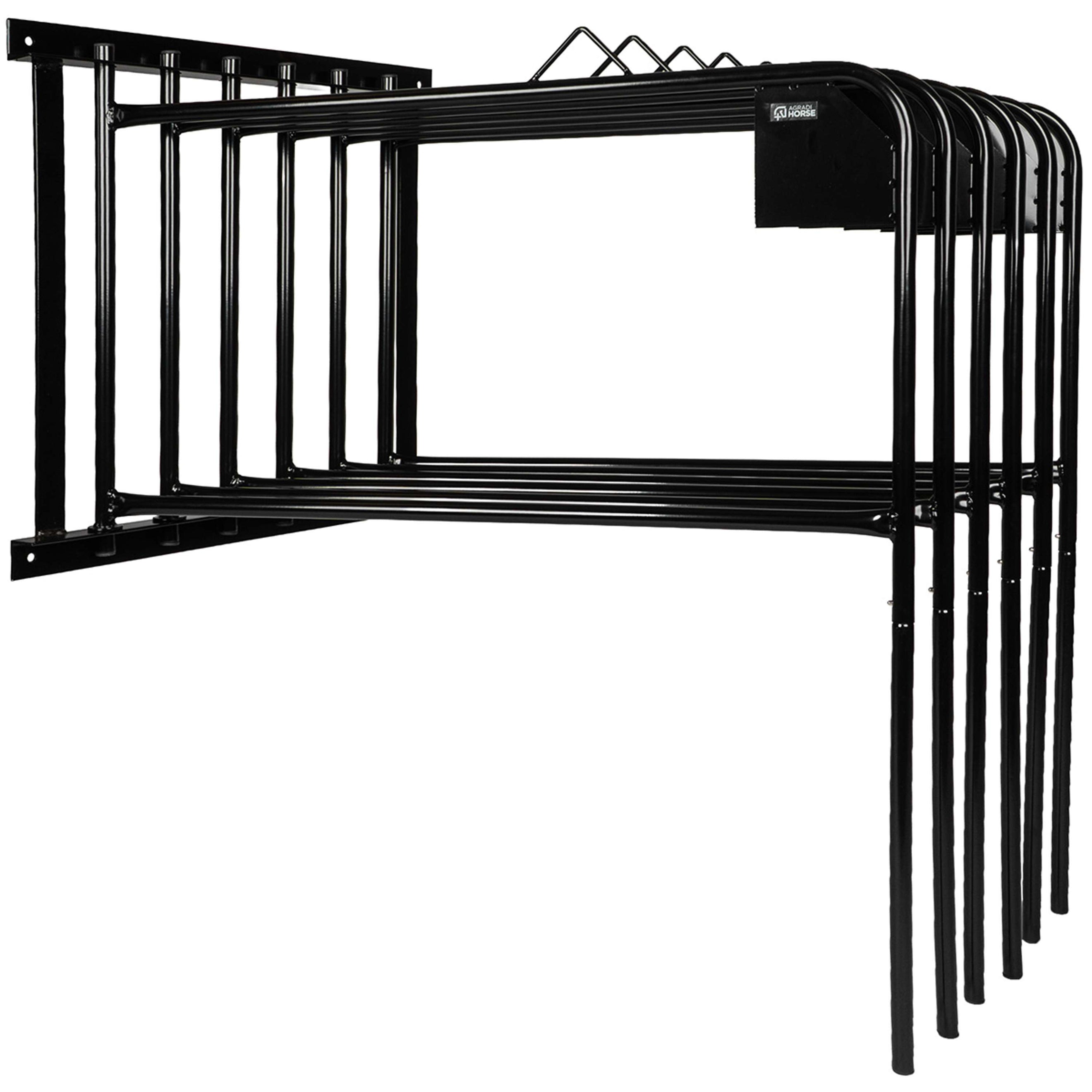 Agradi Horse Deckenhalter für 6 Decken Metall S Schwarz
