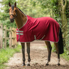 Velder Horsewear Premium Waffle Cooler Rug Maulbeeren Rot