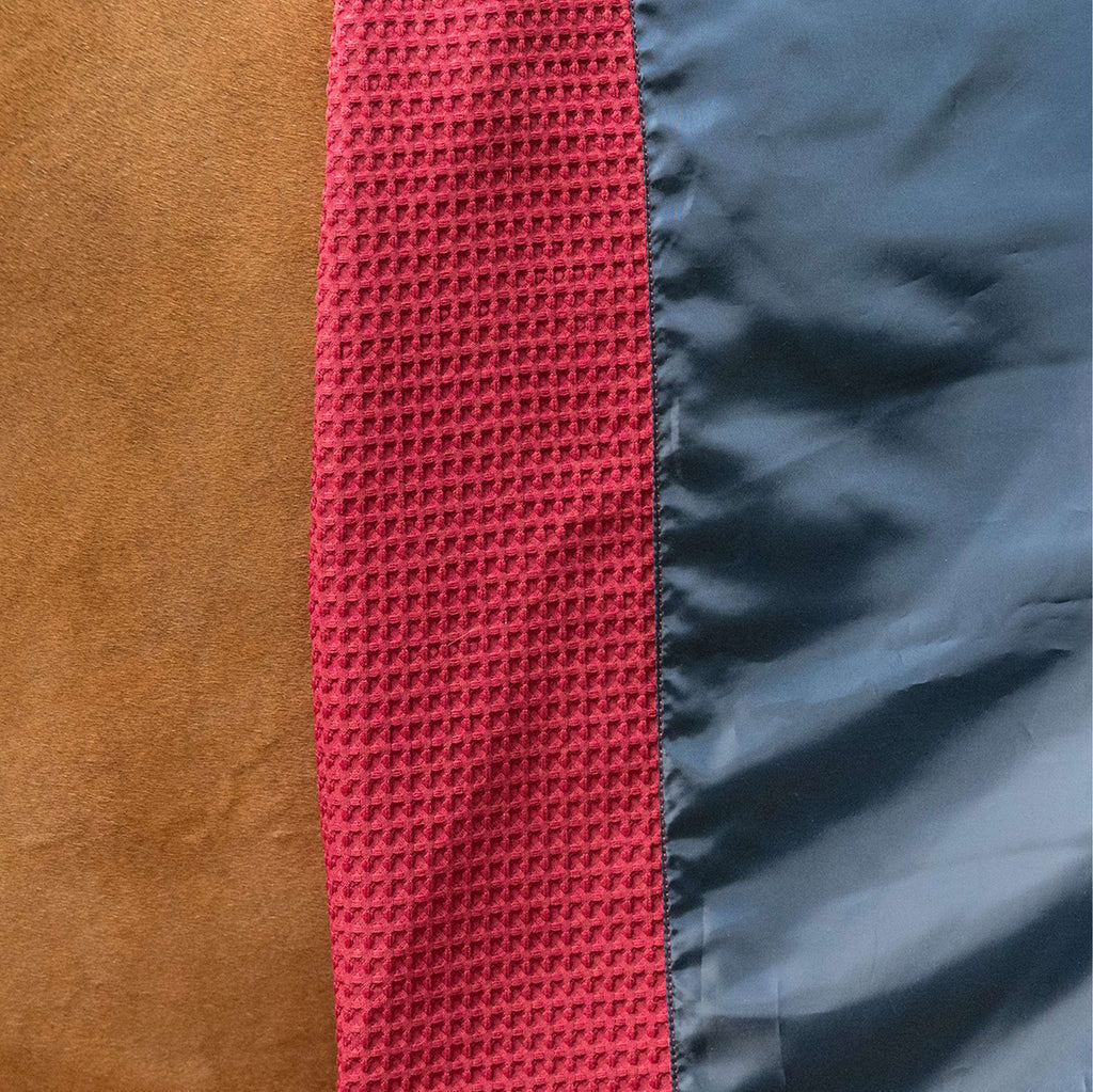 Velder Horsewear Premium Waffle Cooler Rug Maulbeeren Rot
