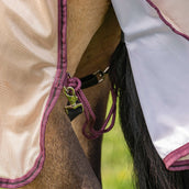 Velder Horsewear Fliegendecke Mesh mit Halsteil Earth Grey