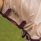 Velder Horsewear Fliegendecke Mesh mit Halsteil Earth Grey