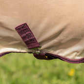 Velder Horsewear Fliegendecke Mesh mit Halsteil Earth Grey