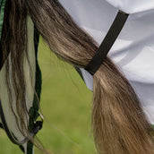 Velder Horsewear Fliegendecke Mesh mit Halsteil Silber