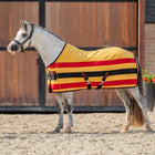 Velder Horsewear Premium Pony Deluxe Fleece Cooler Rug Schwarz/Gelb
