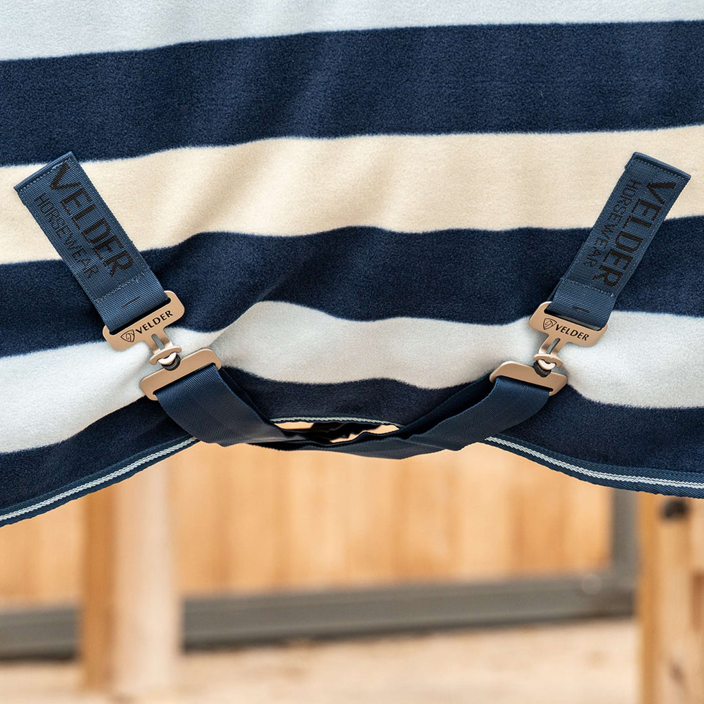 Velder Horsewear Premium Pony Deluxe Fleece Cooler Rug Navy