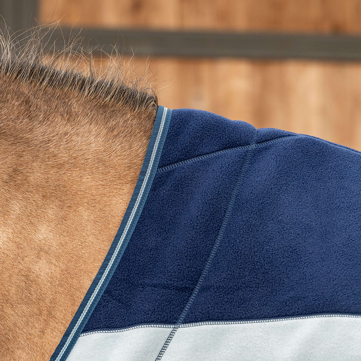 Velder Horsewear Deluxe Fleece Cooler Rug Navy