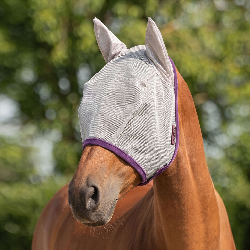Velder Horsewear Essentials Fliegenmaske mit Ohren Sand Stone