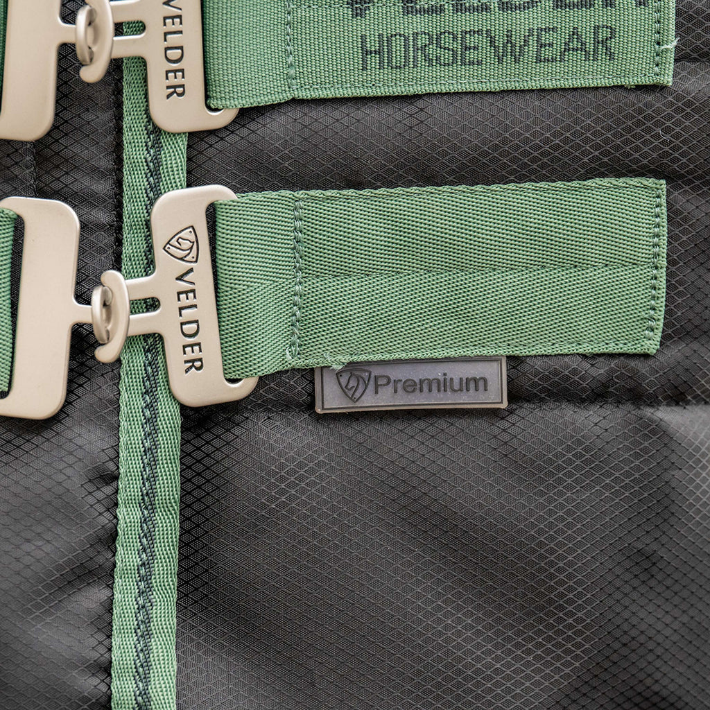 Velder Horsewear Premium Pony Stalldecke 210D 100g Schwarz