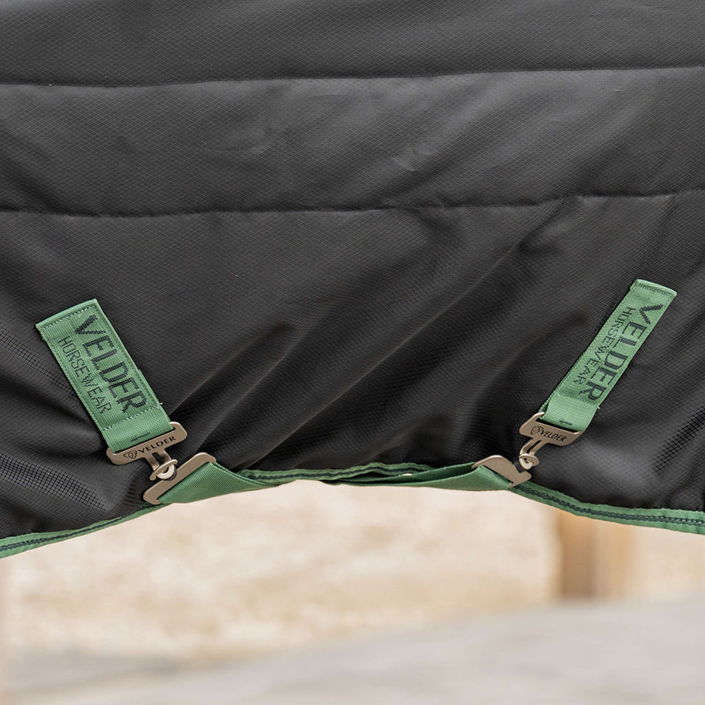 Velder Horsewear Premium Pony Stalldecke 210D 100g Schwarz