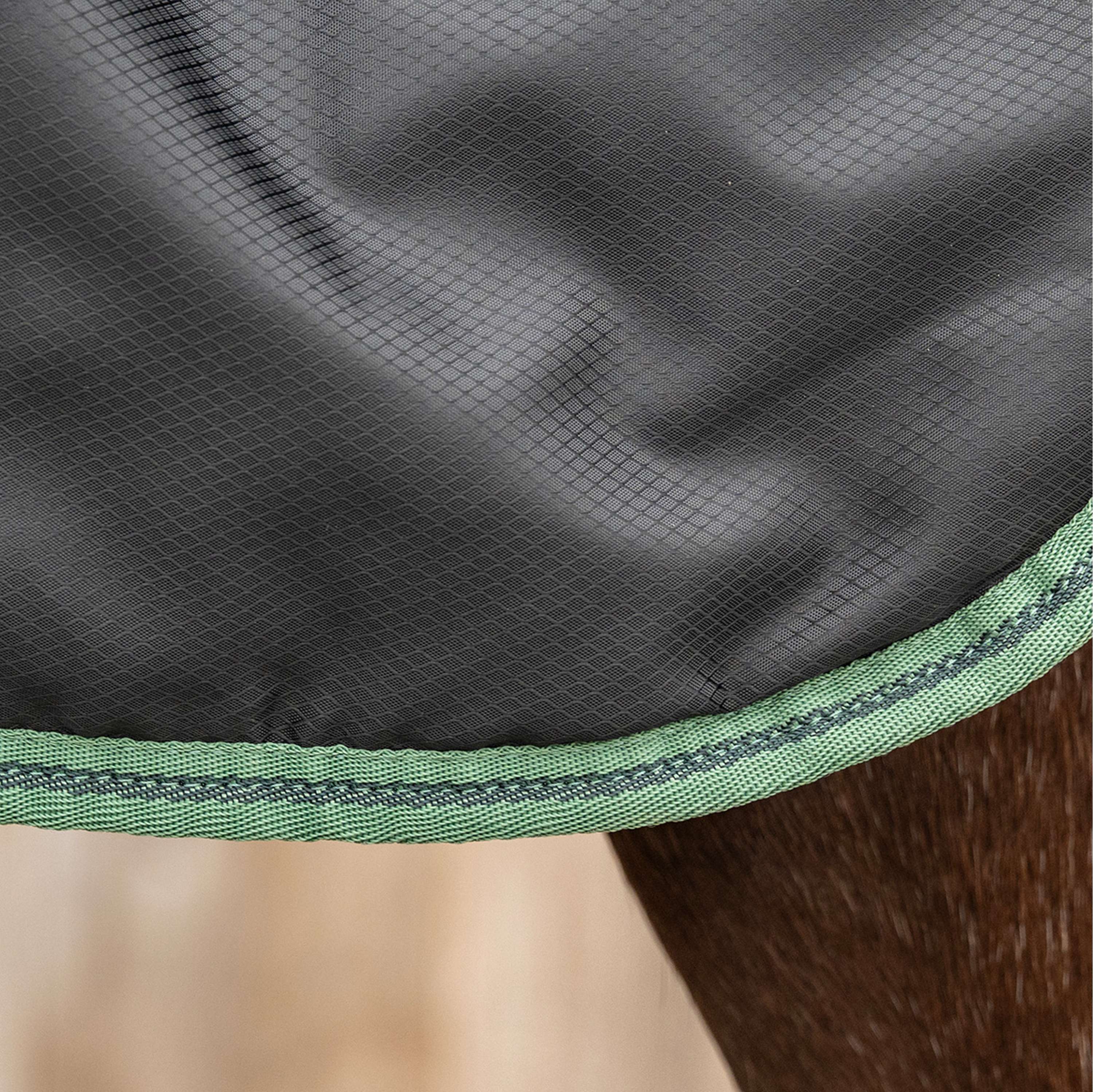 Velder Horsewear Premium Pony Stalldecke 210D 100g Schwarz