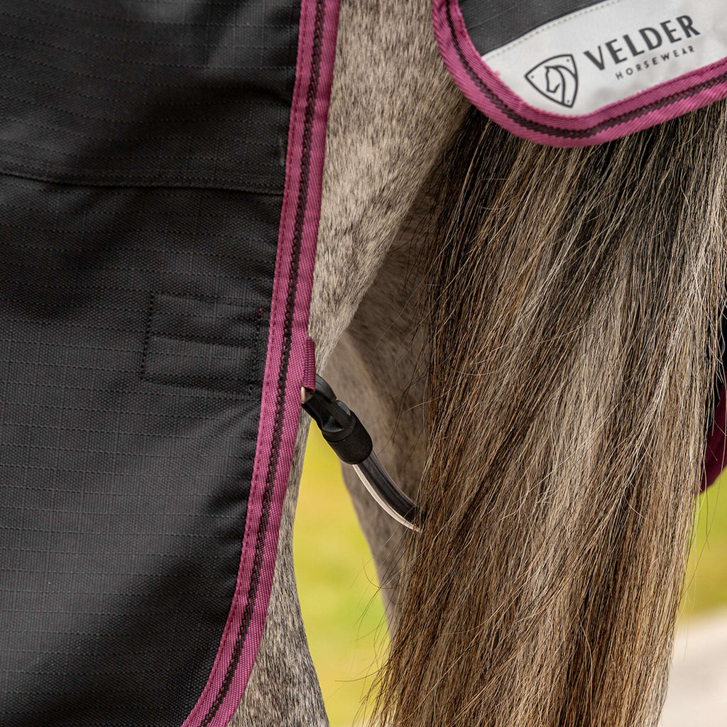 Velder Horsewear Premium Pony Turnout Rug 1200D 0g Schwarz