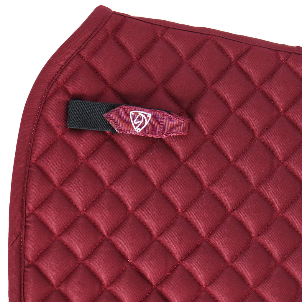 Velder Horsewear Essentials Schabracke Dressur Classic Bordeaux