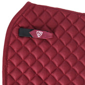 Velder Horsewear Essentials Schabracke Dressur Classic Bordeaux