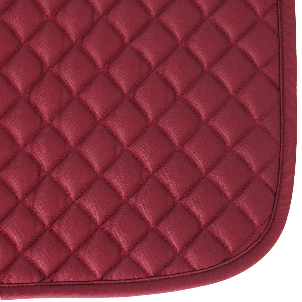 Velder Horsewear Essentials Schabracke Dressur Classic Bordeaux