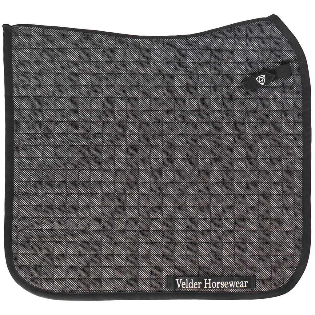 Velder Horsewear Premium Schabracke Bamboo Dressur Schwarz