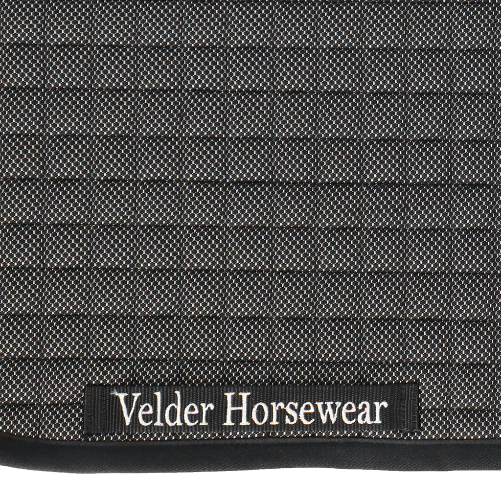Velder Horsewear Premium Schabracke Bamboo Dressur Schwarz