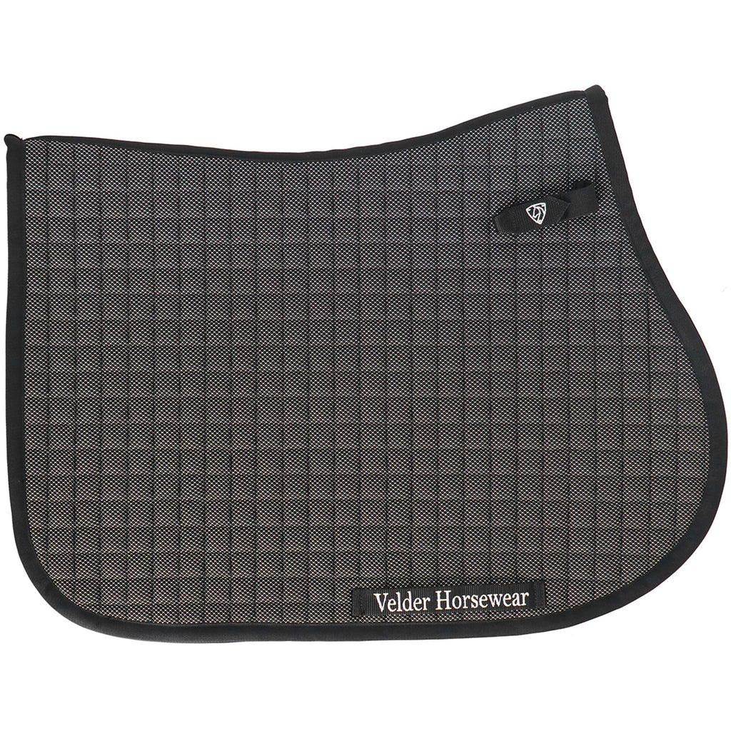 Velder Horsewear Premium Schabracke Bamboo Springen Schwarz