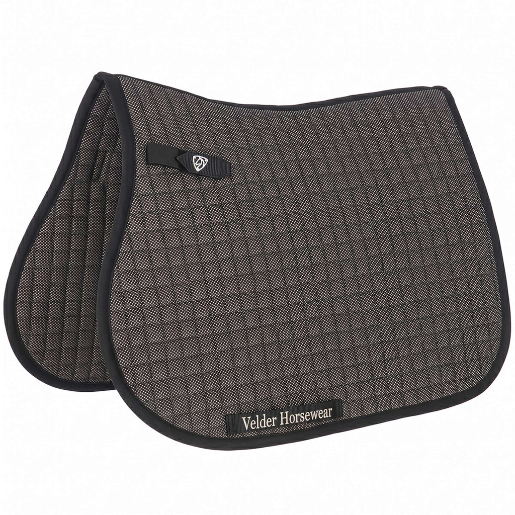 Velder Horsewear Premium Schabracke Bamboo Springen Schwarz