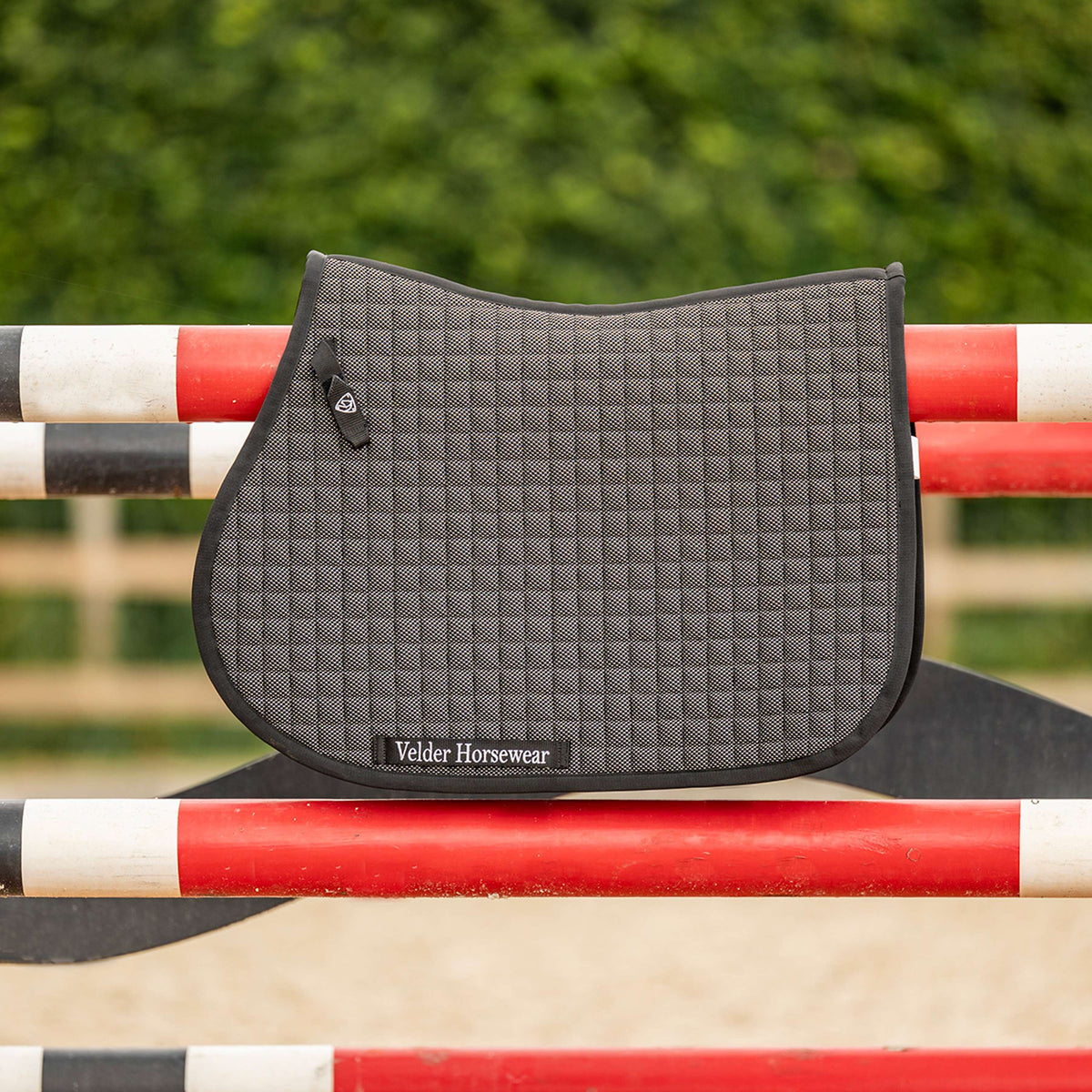 Velder Horsewear Premium Schabracke Bamboo Springen Schwarz