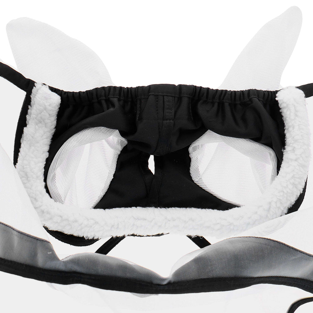 Velder Horsewear Premium Fliegenmaske mit Ohren und Nase Schwarz