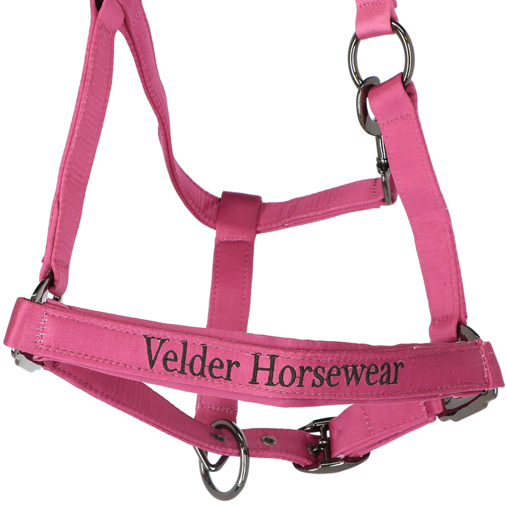Velder Horsewear Premium Halfter Satin Glow Dutch Raspberry