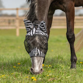 Velder Horsewear Fliegenmaske Zebra mit Ohren Schwarz/Weiß