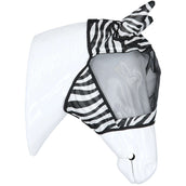 Velder Horsewear Essentials Fliegenmaske Zebra mit Ohren Schwarz/Weiß