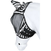 Velder Horsewear Essentials Fliegenmaske Zebra mit Ohren Schwarz/Weiß