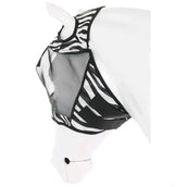 Velder Horsewear Essentials Fliegenmaske Zebra Ohne Ohren Schwarz/Weiß