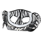 Velder Horsewear Essentials Fliegenmaske Zebra Ohne Ohren Schwarz/Weiß