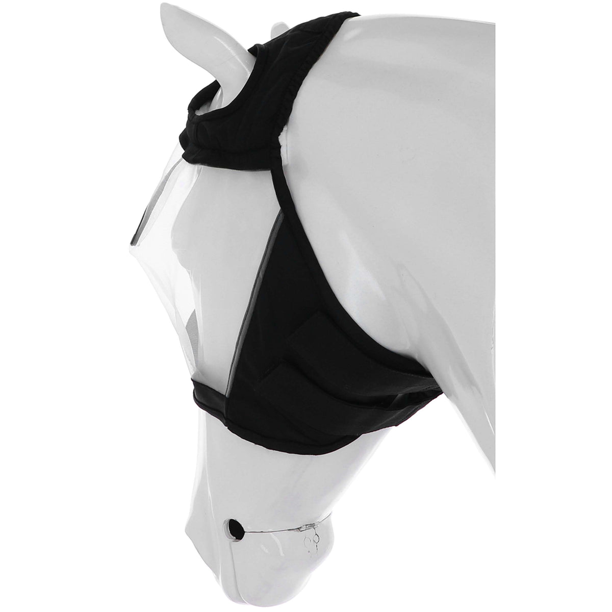 Velder Horsewear Premium Fliegenmaske Ohne Ohren Schwarz