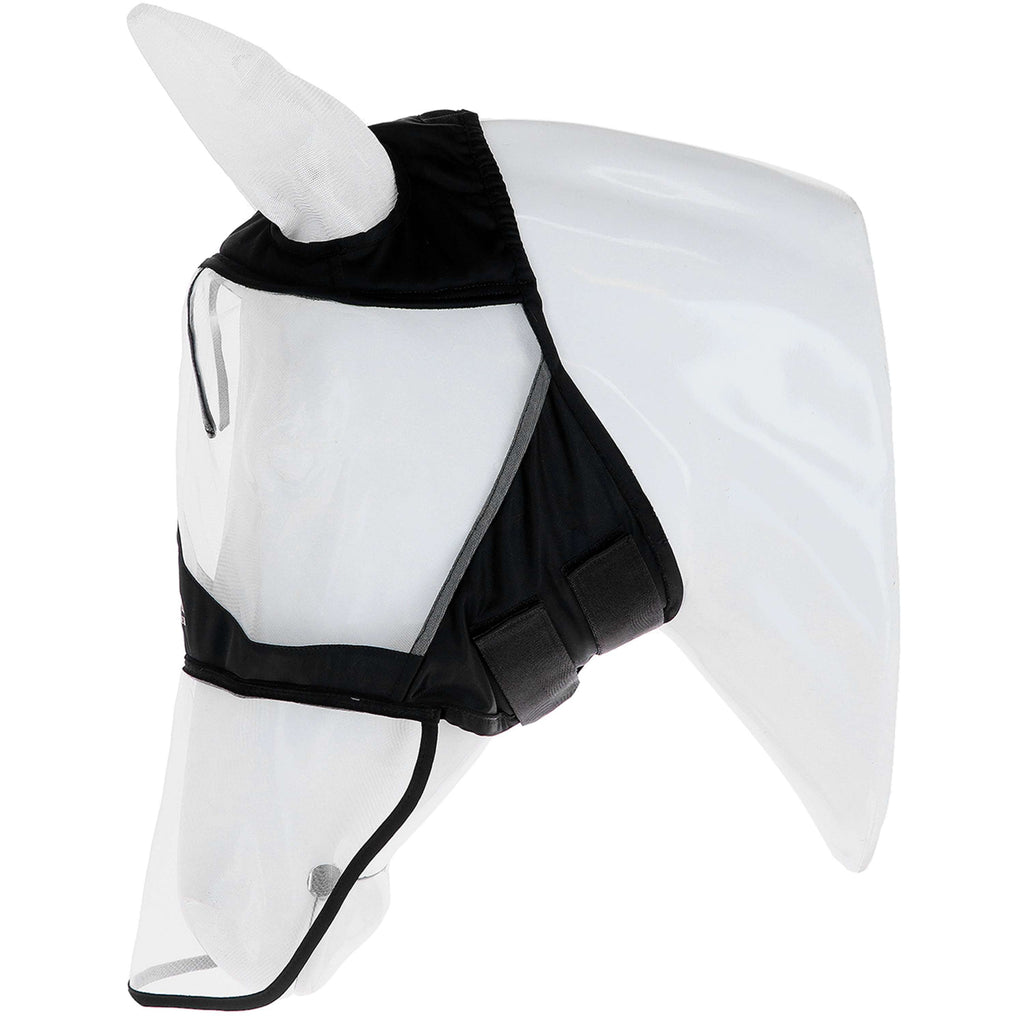 Velder Horsewear Premium Fliegenmaske mit Ohren und Nase Schwarz