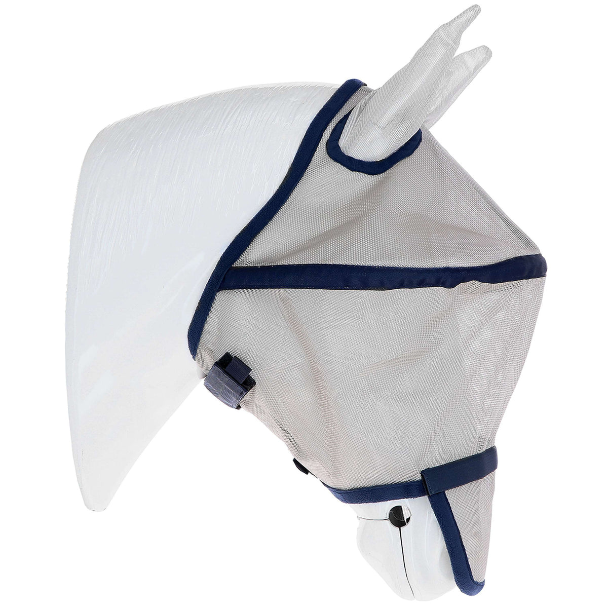 Velder Horsewear Premium Fliegenmaske Comfort Space Tan/Navy
