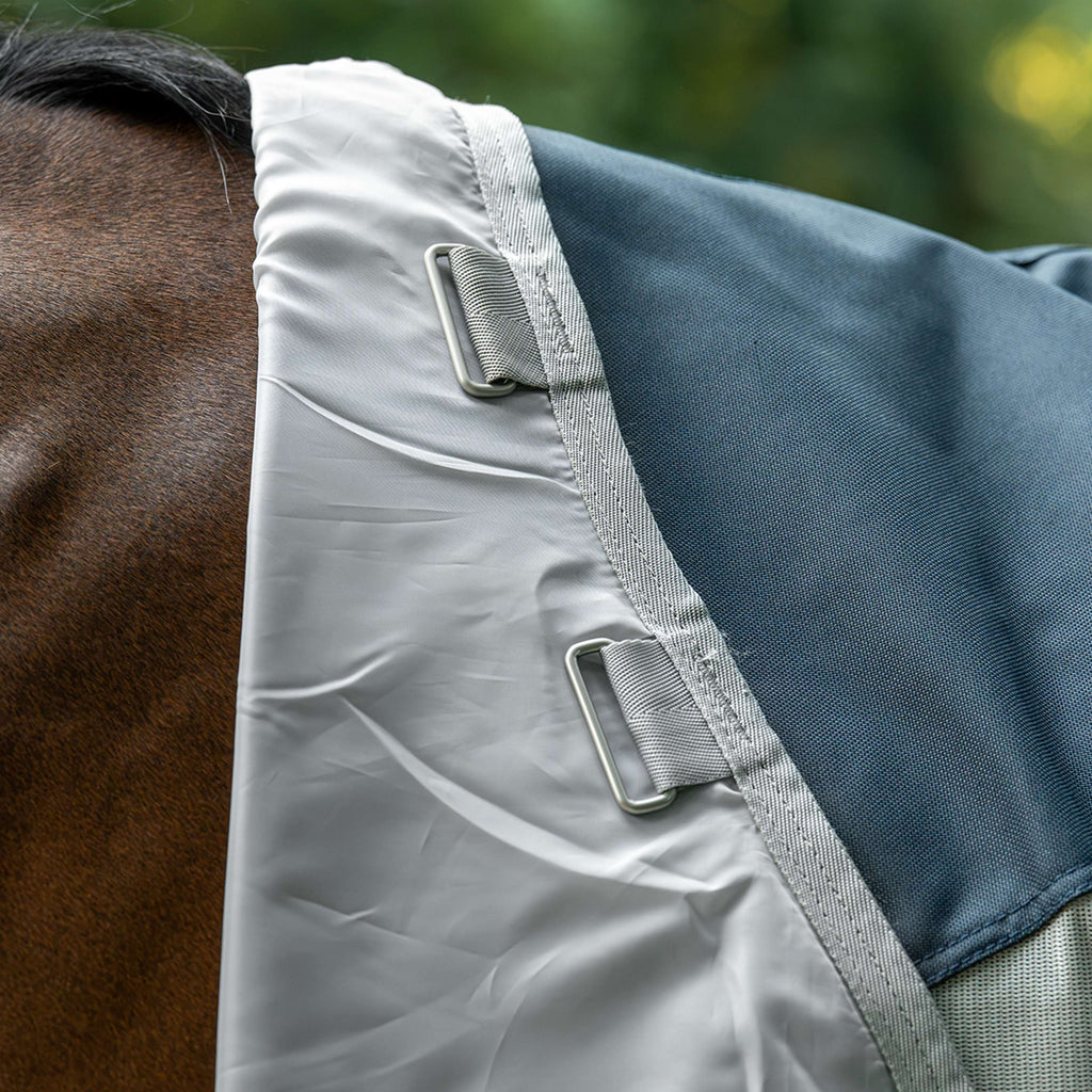 Velder Horsewear Premium Pony Fliegendecke Rainless Summer Navy/Field Grey