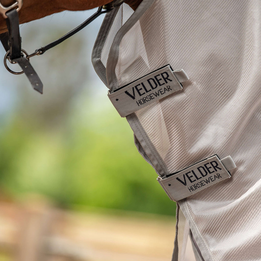 Velder Horsewear Premium Fliegendecke Rainless Fall Navy/Pearl Silver