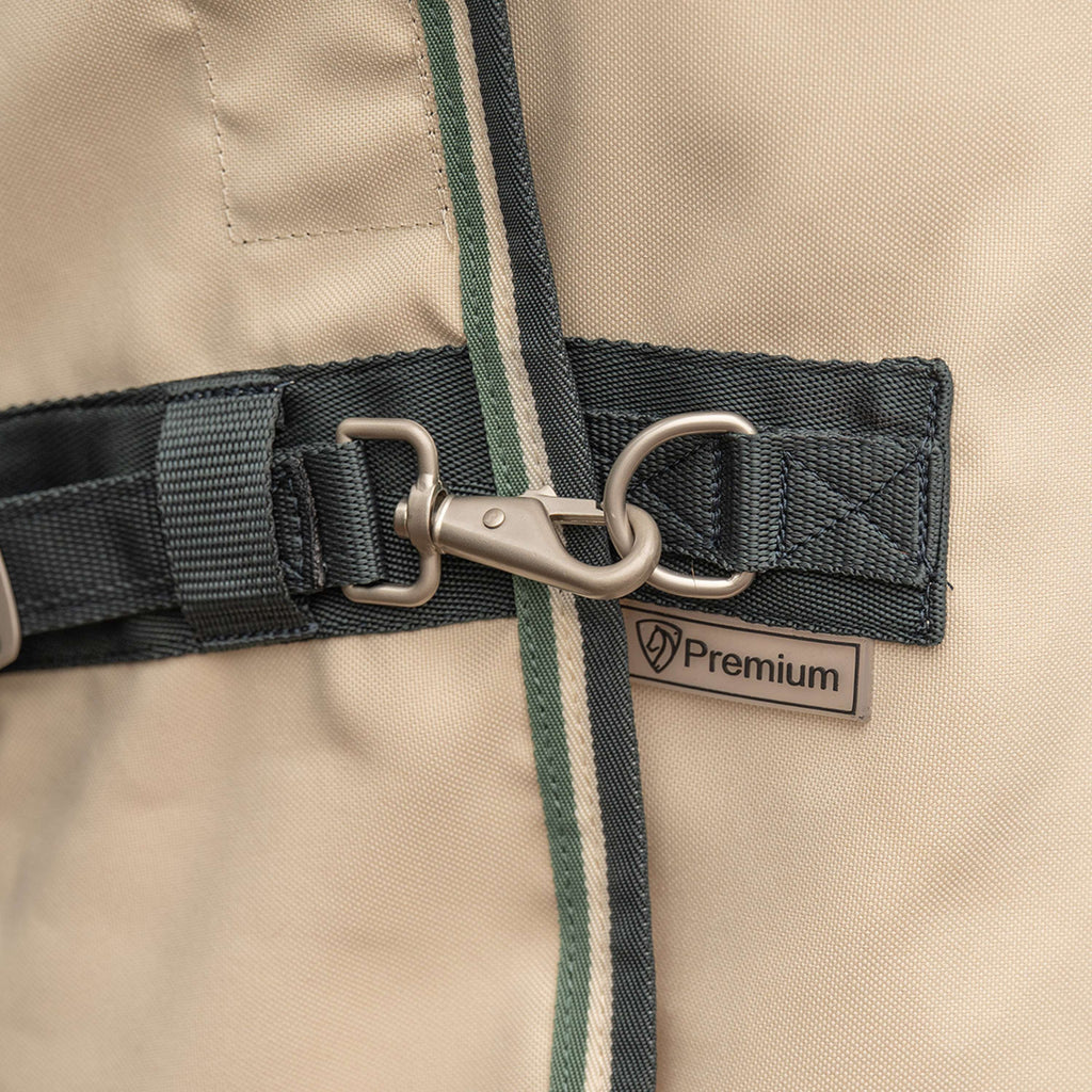 Velder Horsewear Premium Sweet Itch Hoody Dune/Heather Green