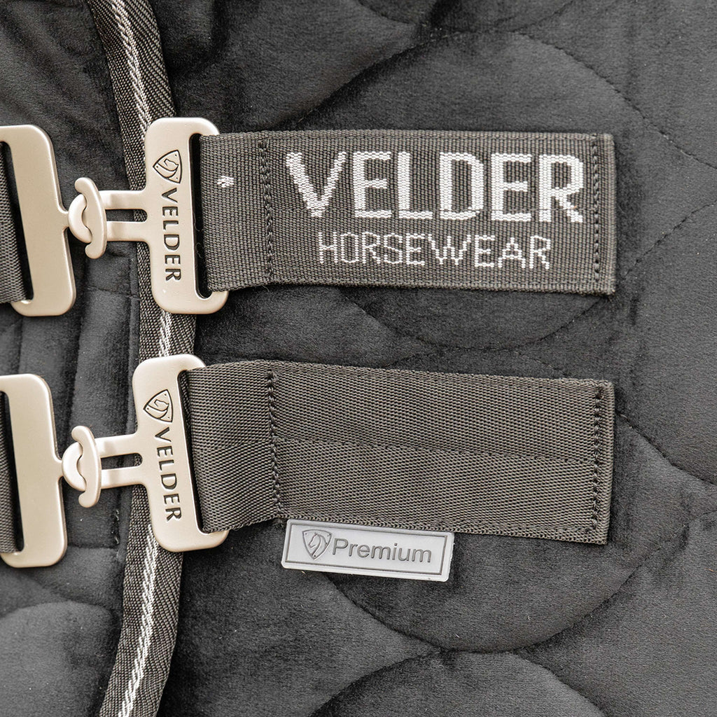 Velder Horsewear Premium Showdecke Satin Glow Black Night