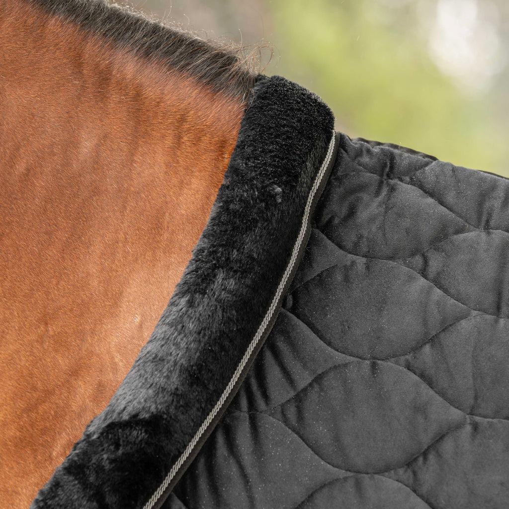 Velder Horsewear Premium Showdecke Satin Glow Black Night