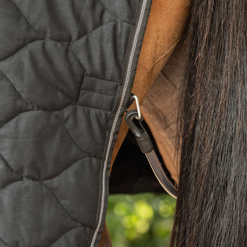 Velder Horsewear Premium Showdecke Satin Glow Black Night