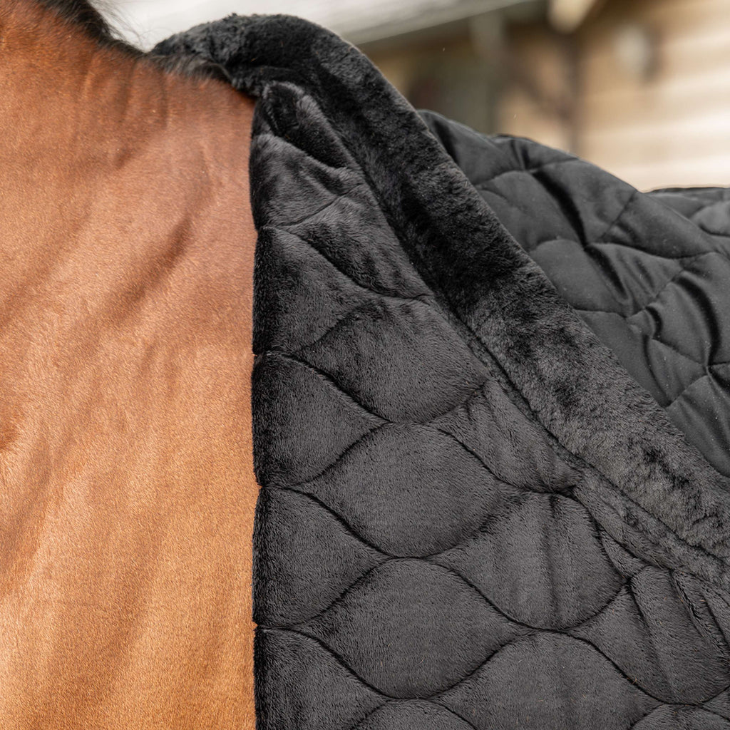 Velder Horsewear Premium Showdecke Satin Glow Black Night