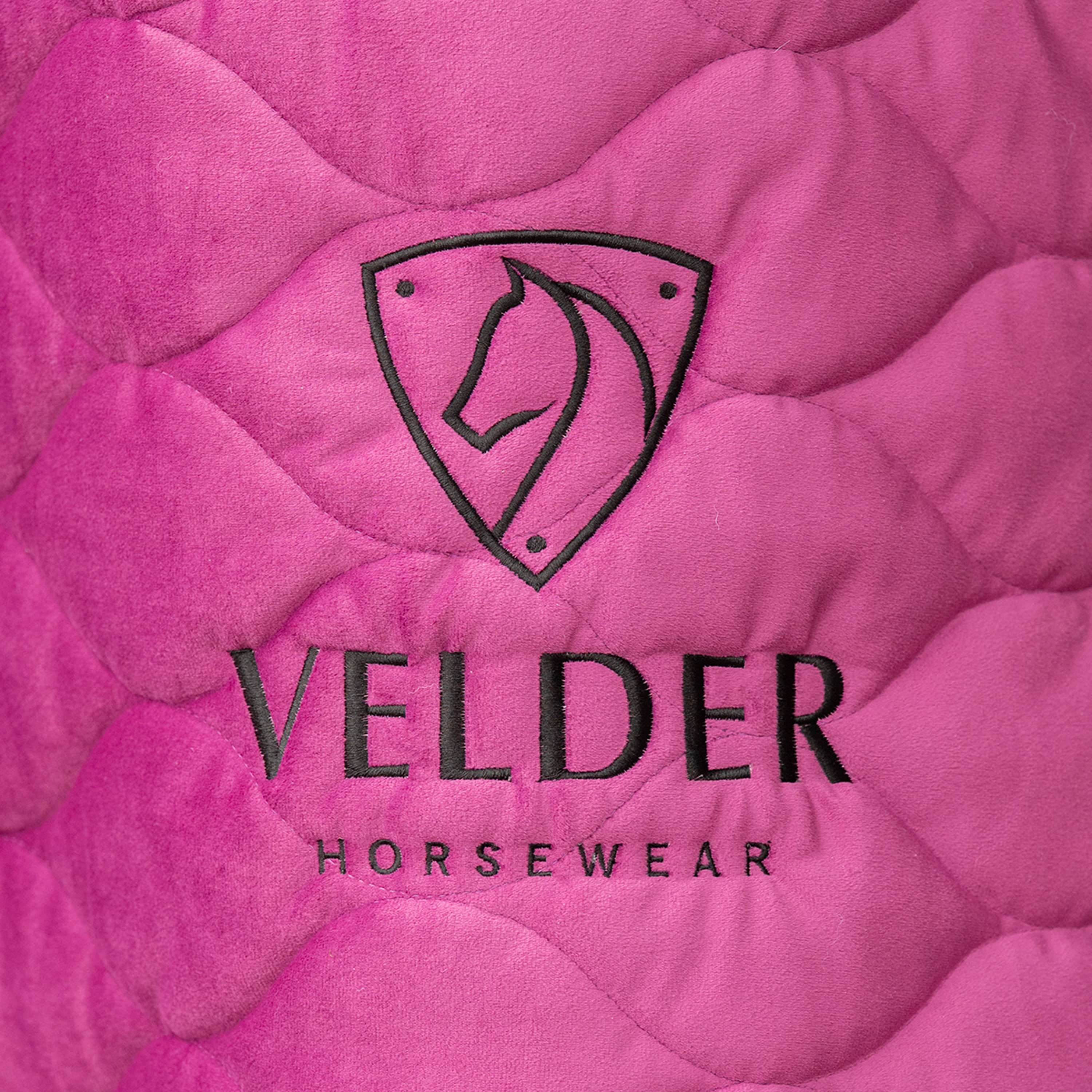 Velder Horsewear Premium Pony Showdecke Satin Glow Dutch Raspberry