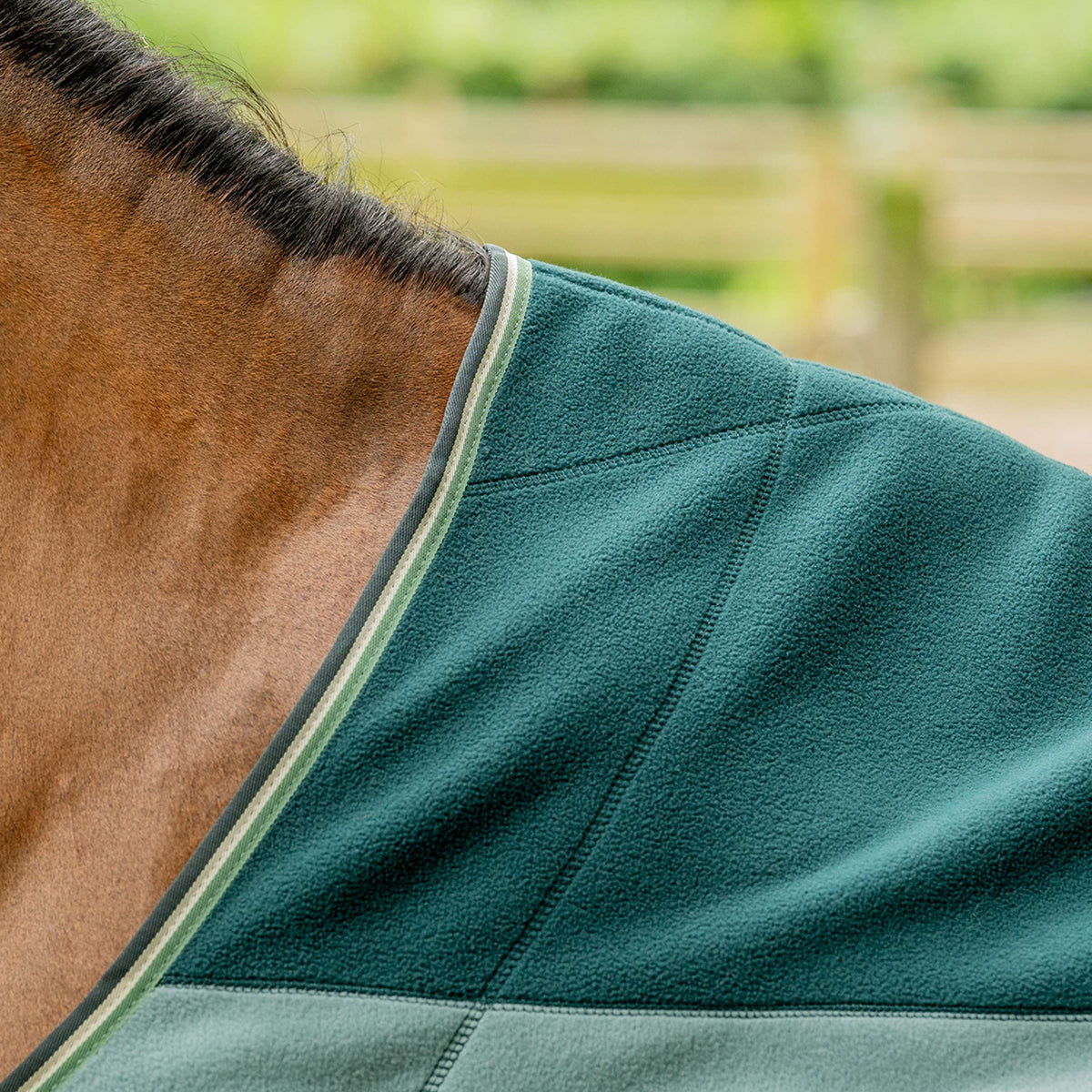Velder Horsewear Stripe Cooler Rug Striped Night Forest